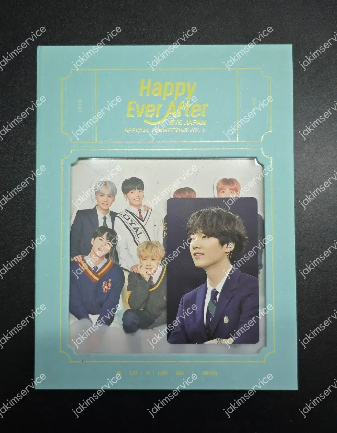 방탄 일본 머스터4 슈가포카 BTS JAPAN suga pc